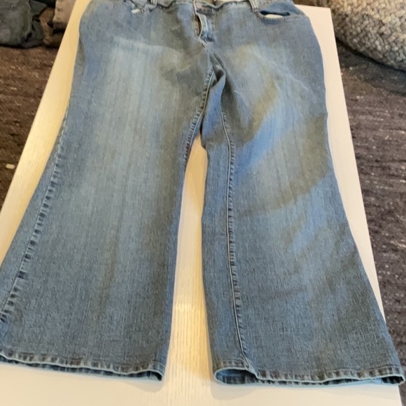 Size 20 Junior no boundaries stretch jeans nice wide leg boot cut - Picture 2 of 8